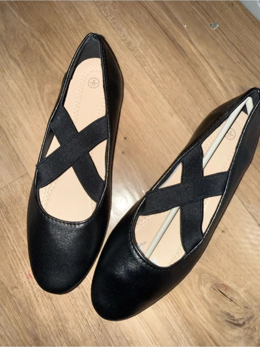 Brand new black ballet flats